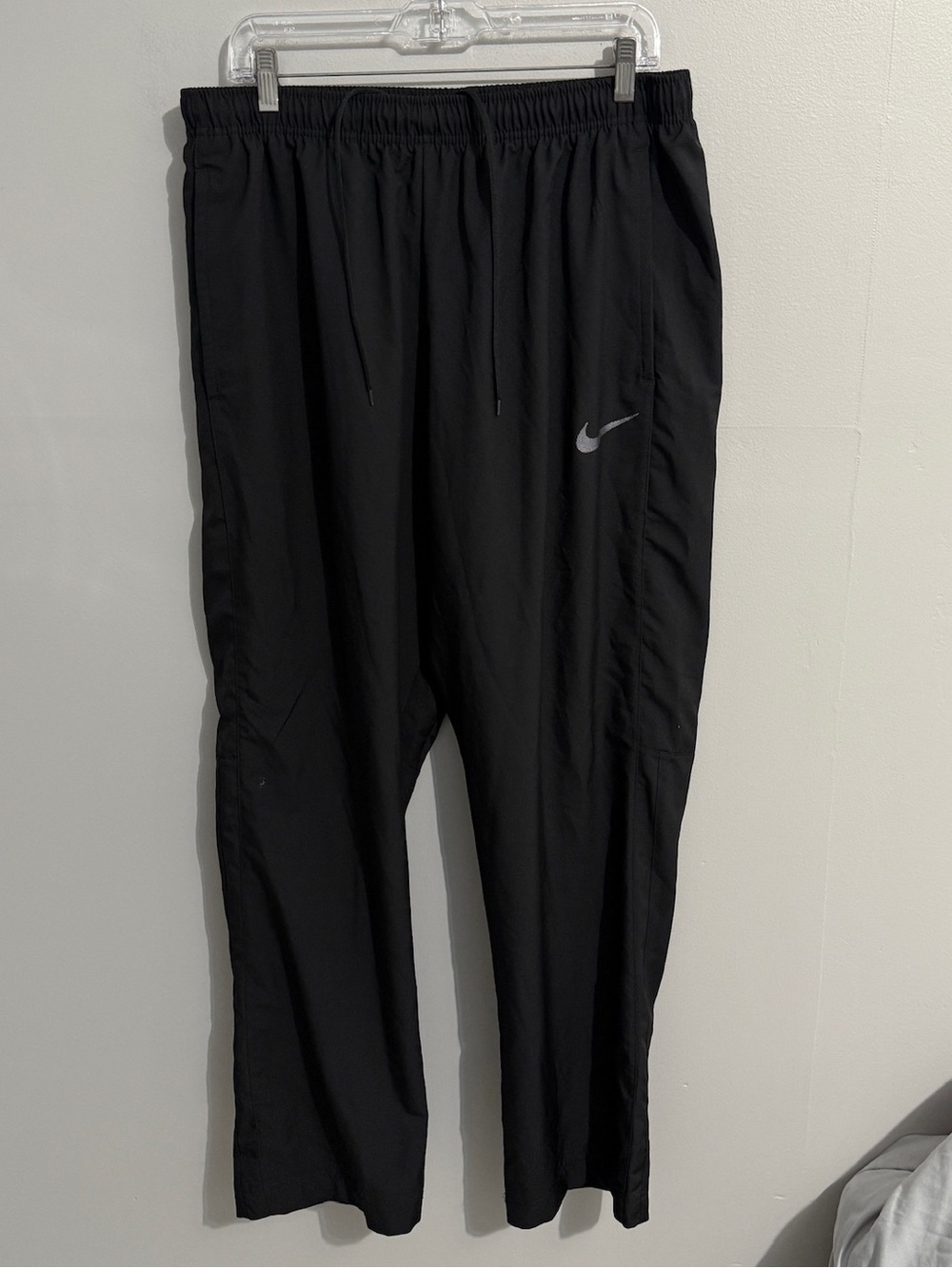 Nike Pants Mens Extra Large Dri Fit Woven Training Team Lightweight Black